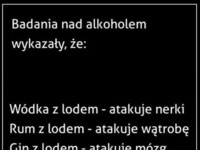 UWAGA! Pijesz AKKOHOL z LODEM! Musisz koniecznie zobaczyć co wykazały nowe BADANIA! Ale masakra :D