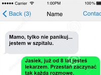 CHłopak wysyła do swojej mamy niepokojącego SMSa... SZOK!