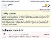 Dziewczyna ma problem z chłopakiem, który już zaliczył pół miasta. Co ma zrobić? :D