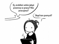 przerwa w pracy