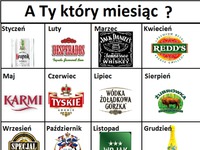 Zobacz do którego piwa pasuje miesiąc, w którym się urodziłeś! Co Ci wyszło? :D