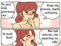 Zobacz reakcję dziewczyny na jej pierwszy raz... ;D Biedna dziewczyna... ;P