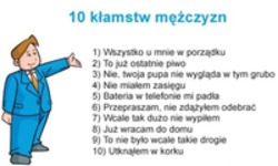 10 kłamstw mężczyzn! Najlepsze 7 ;D