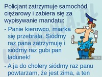 Policjant nie ogarniał  ;)