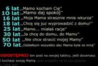 Smutne, ale prawdziwe! Relacje z MAMĄ w różnym wieku :)