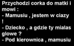 Mamo jestem w ciąży