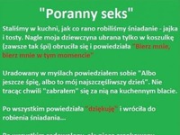 Laska zaskoczyła swojego faceta PORANNYM SEKSEM! Zobacz dlaczego ;)