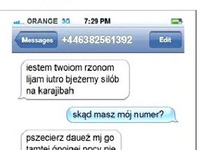 Nie ma to jak dostać sms od PIJANEJ ŻONY! Szalooona kobieta :D