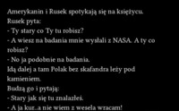 Amerykanin i Rusek spotykają na księżycu POLAKA! haha ZOBACZ jak to się skończyło dobre :D
