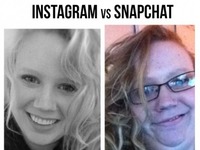 instagram vs snapchat