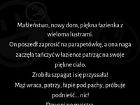 Na co gotowy jest facet, byle tylko nie kłuć nowego gresu :D zobacz co się wydarzyło!