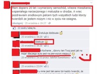 Haha laska chciała się popisać przed znajomymi na fejsie ale ją ZNISZCZYLI! Co za fałszywa ...