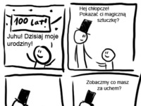 Co robi uśmiechnięty magik? ;D Śmieszne sztuczki!