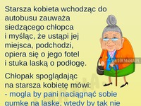 Starsza pani miała mega CIĘTA RIPOSTĘ! LOL!