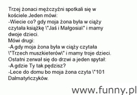 Trzej żonaci mężczyźni spotkali się w...