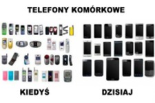 Telefon komórkowy! Kiedyś vs Dzisiaj :D