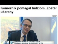 Pomagał ludziom więc został ukarany! Chore państwo tuska...