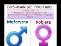 Porównanie płci, fakty i mity! DOBRE :D