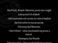 Haha Polak musiał to powiedzieć XD Zobacz co na to diabeł XD