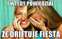 I wtedy powiedział, że...