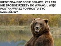 po prostu szczęśliwy