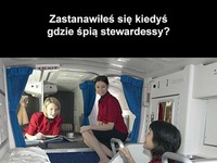 Gdzie śpią stewardessy