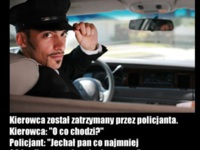 Kierowca zostal zatrzymany przez policjanta! ZOBACZ co było dalej :D