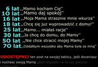 Smutne, ale prawdziwe! Relacje z MAMĄ w różnym wieku :D