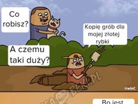 Chłopak kopał duży dół na rybkę...ZOBACZ dlaczego!