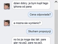 Chłopiec bardzo chciał mieć IPHONE! Zobacz jego rozmowe ze sprzedawcą!