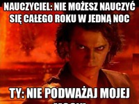 Nie podważaj mojej mocy!