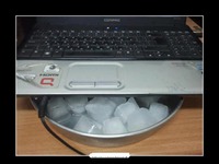 Podstawka chłodząca pod laptopa! Teraz można grać 24/h :)