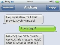 Hahaha chciał jej zaimponować ale chyba trochę przegiął :P