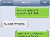 Mamo kupiłam ci prześliczny kubek! :D