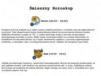 Śmieszny horoskop! LEW najlepszy :D