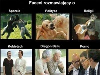 O czym gadają faceci