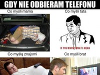 Gdy nie odbieram telefonu :D