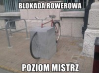 Blokada na rower