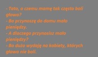 Nie ma to jak szczery ojciec :D