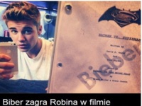 Biber zagra Robina w filmie :O