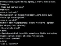 Przychodzi mąż z pracy... Żona pyta Może byś naprawił kran haha ZOBACZ jak to się skończyło