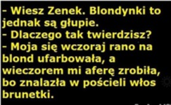 Blondynki to jednak są głupie :D