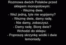 Dwie czy jedną, jedną czy dwie... Dylematy pod sklepem, rozwiązanie bezbłędne!