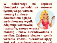 Blondynka nie do końca zrozumiała... HAHA!