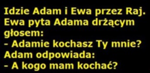 Adam i Ewa w Raju :D