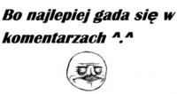 Najlepiej się gada w ...