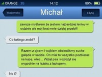 Lenistwo! Poziom master :D