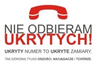 Nie odbieram ukrytych!