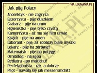 Jak piją POLACY! HAHA NIEŹLE!