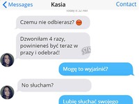 Wytłumaczenie miał świetne! HAHA